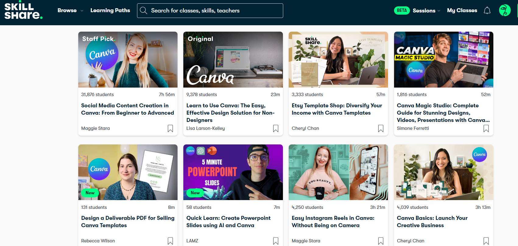 Canva 賺錢 skillshare