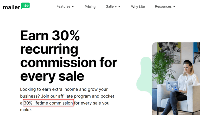 MailerLite 聯盟行銷 聯盟行銷賺錢